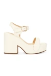 Gabriela Hearst Iris Sandal In Ivory