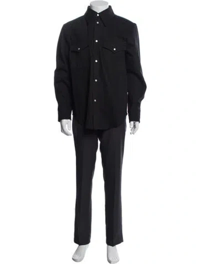 Pre-owned Gabriela Hearst Jacket In Black