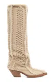 Gabriela Hearst Joseph Braided Shearling Boots In White