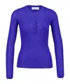 Gabriela Hearst Julian Henley Top In Blue