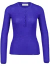 Gabriela Hearst Julian Henley Top In Sph Sapphire