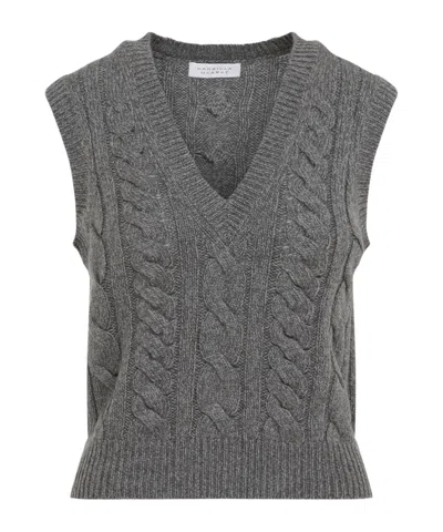 Gabriela Hearst Knit Vest In Gray