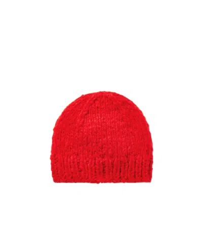 Gabriela Hearst Knitted Hat In Red