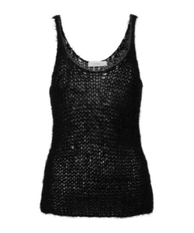 Gabriela Hearst Knitted Vest In Black
