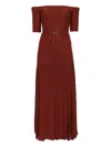 Gabriela Hearst Kurt Knit Pleated Maxi Dress