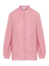 Gabriela Hearst Laetitia Blouse In Pink