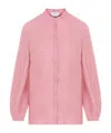 Gabriela Hearst Laetitia Blouse In Pink
