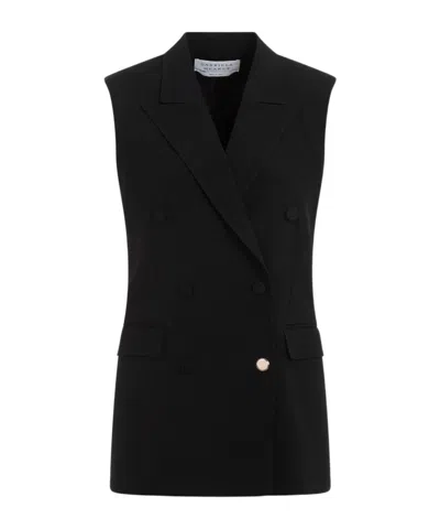GABRIELA HEARST LAPEL VEST COAT