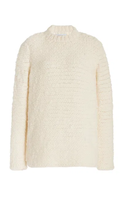 Gabriela Hearst Off-white Dalton Sweater In Ivory