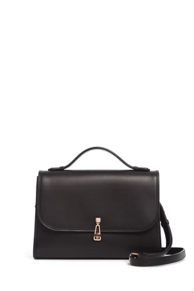 Gabriela Hearst Large Leonora Bag In Black Leather