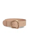 Gabriela Hearst Large Simone Belt In Nude Leather In Nude
