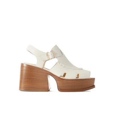 Gabriela Hearst Laric High-heeled Sandals In White