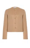 Gabriela Hearst Larring Cashmere Jacket In Brown