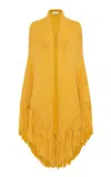 Gabriela Hearst Lauren Cashmere Wrap In Yellow