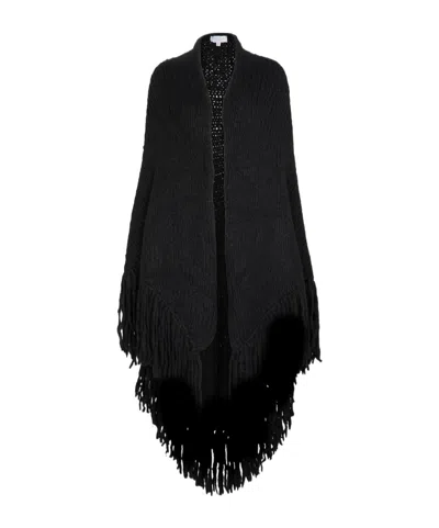 Gabriela Hearst Lauren Shawl In Black