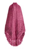 Gabriela Hearst Lauren Wrap Scarf In Pink