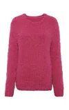 Gabriela Hearst Lawrence Cashmere Sweater In Pink