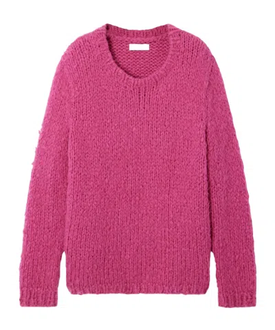 Gabriela Hearst Lawrence Cashmere Sweater In Pink