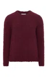 Gabriela Hearst Lawrence Knit Sweater In Bordeaux Welfat Cashmere In Bordeaux