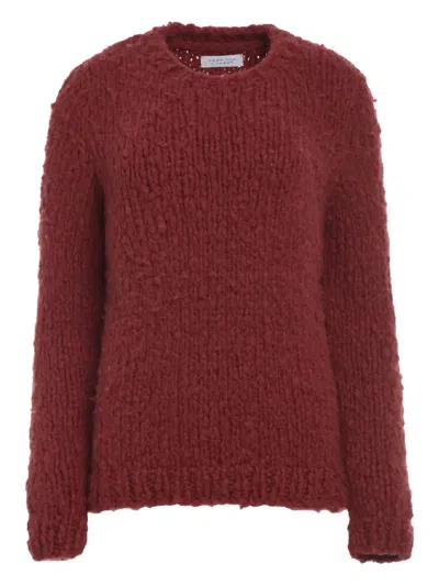 Gabriela Hearst Lawrence Cashmere Sweater In Burgundy