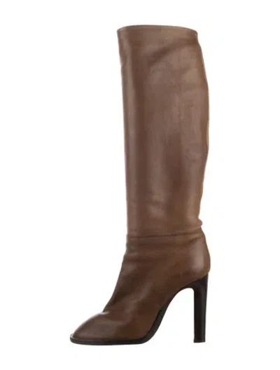 Pre-owned Gabriela Hearst Leather Boots In Brown