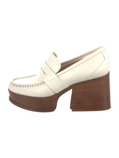 Pre-owned Gabriela Hearst Leather Pumps In White