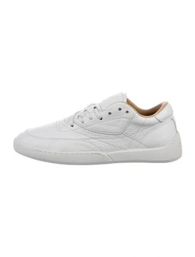 Pre-owned Gabriela Hearst Leather Sneakers W/ Tags In White
