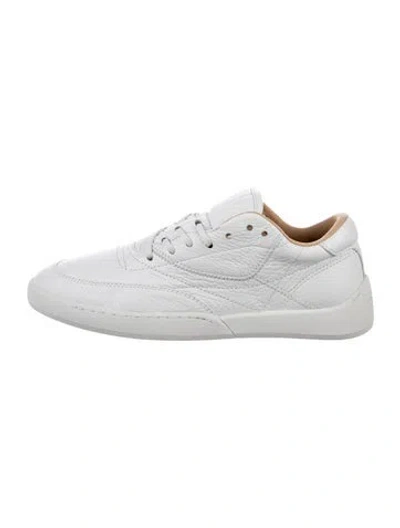 Pre-owned Gabriela Hearst Leather Sneakers W/ Tags In White