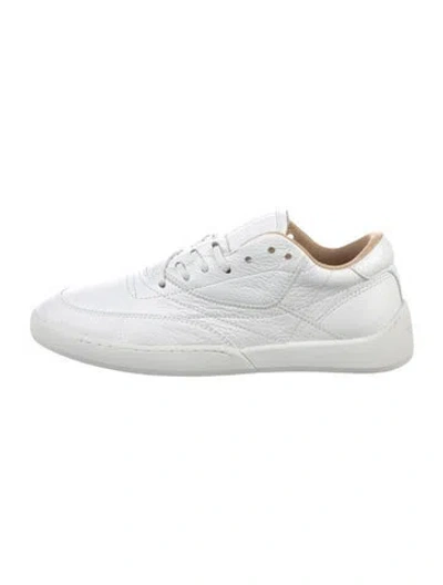Pre-owned Gabriela Hearst Leather Sneakers W/ Tags In White