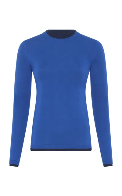 Gabriela Hearst Leif Cashmere-silk Crewneck Sweater