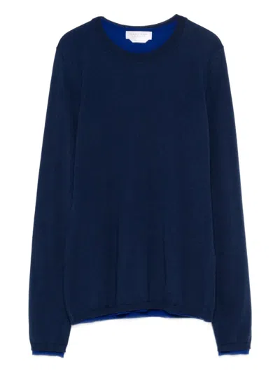 Gabriela Hearst Leif Sweater In Blue