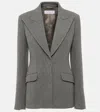 Gabriela Hearst Leiva Blazer In Grey