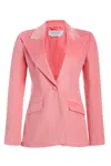 Gabriela Hearst Leiva Blazer In Rosa Sea Island Cotton Corduroy In Rosa