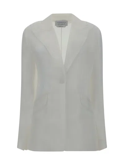 Gabriela Hearst Leiva Blazer Jacket In Ivory