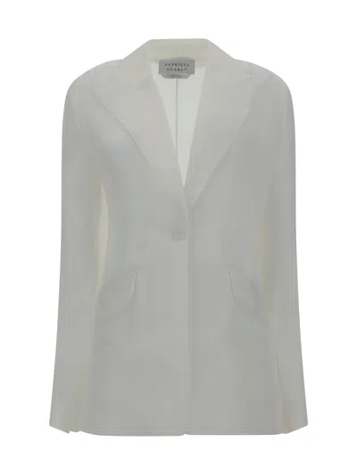 Gabriela Hearst Leiva Blazer Jacket In Ivory