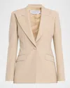 Gabriela Hearst Leiva Single-breasted Blazer Jacket