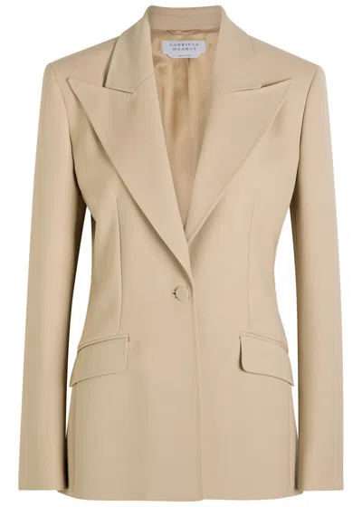 Gabriela Hearst Leiva Wool Blazer In Brown