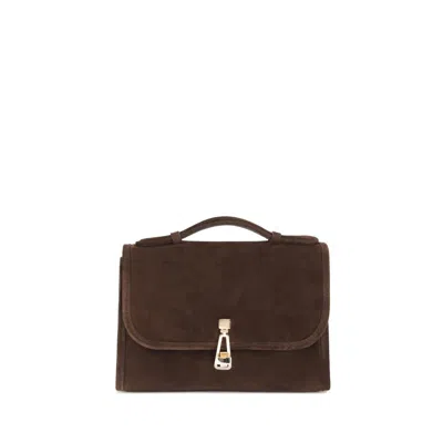 Gabriela Hearst Leonora Brown Leather Shoulder Bag