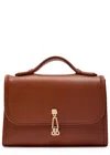 Gabriela Hearst Small Leonora Leather Tote Bag In Brown