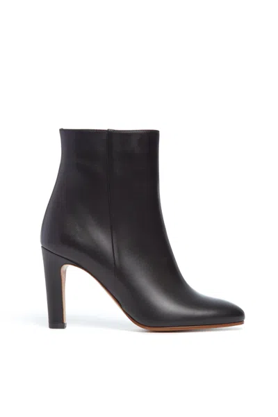 GABRIELA HEARST LILA ANKLE BOOT IN BLACK LEATHER