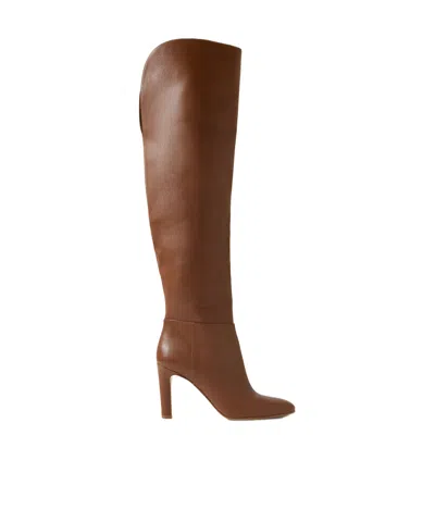Gabriela Hearst Linda Over-the-knee Boots In Brown