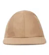 Gabriela Hearst Linen Baseball Cap In Camel