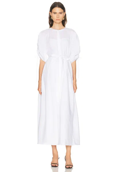 Gabriela Hearst Linnea Dress In White