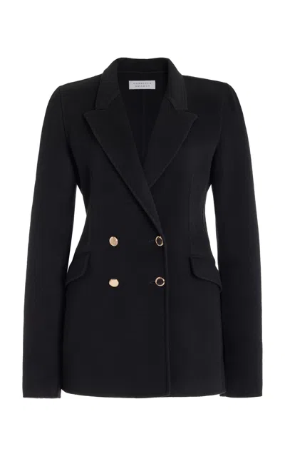 Gabriela Hearst Lloyd Blazer In Black Double-face Recycled Cashmere