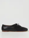Gabriela Hearst Maya Leather Lace-up Shoes In Black