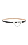 Gabriela Hearst Lock Belt In Black