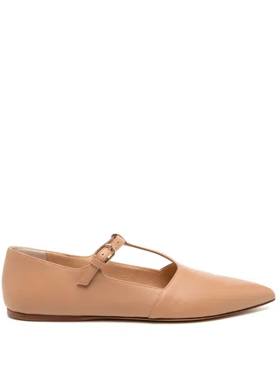 Gabriela Hearst Lola Ballerina Shoes In Nude