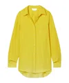 Gabriela Hearst Long Sleeve Shirt In Yellow