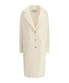 Gabriela Hearst Cable-knit Charles Coat In Multi