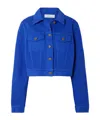 Gabriela Hearst Long-sleeved Denim Jacket In Blue